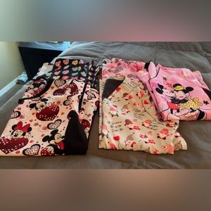 Valentines scrub tops bundle. Small.